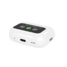image de Oreillettes BT TWS avec écran LCD et suppression active des bruits, blanches