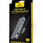 image de Adaptateur réseau USB-C Gigabit Noir Gembird