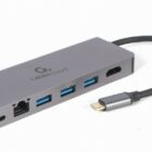 image de Adaptateur réseau USB-C Gigabit Noir Gembird