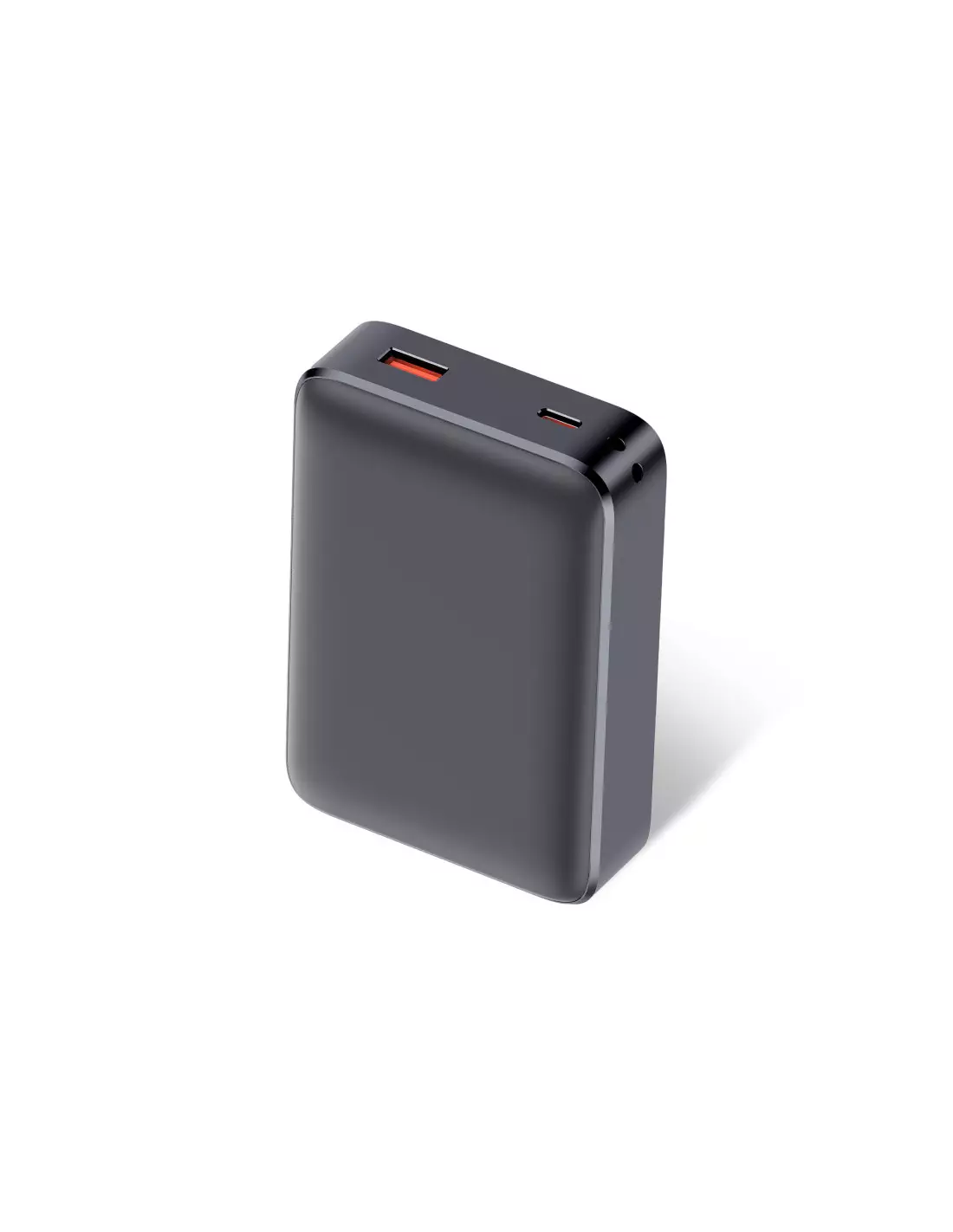 image de Powerbank KSIX 20 000 mAh 22,5 W charge simultanée, USB-C boucle Câble LED