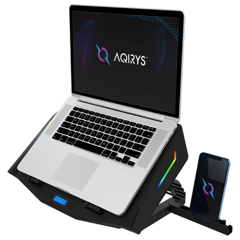 image de Refroidisseur AQIRYS Pluto Pc Portable 17"