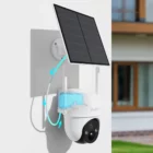 image de Arenti Caméra extérieure sans fil à batterie avec panneau solaire GO2T et SP2 2.4 GHz Wi-Fi