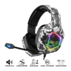 image de Micro Casque Gamer Filaire SPIRIT OF GAMER Elite H50 Artic Edition - Militaire