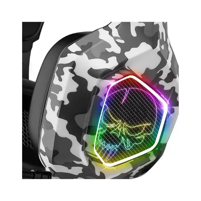 image de Micro Casque Gamer Filaire SPIRIT OF GAMER Elite H50 Artic Edition - Militaire