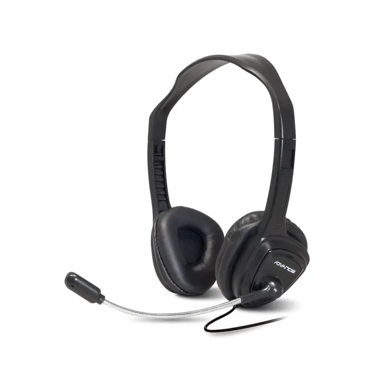 image de Casque-micro Filaire Jack ADVANCE MIC-S765