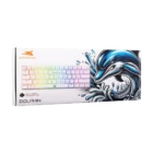 image de Clavier Baracuda DOLPHIN White - Red switch