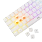image de Clavier Baracuda DOLPHIN White - Red switch