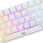 image de Clavier Baracuda DOLPHIN White - Red switch