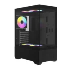 image de Boîtier Gaming Raidmax Infinita i802 Air | RGB Statique | Verre Trempé | ATX | Noir