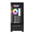 image de Boîtier Gaming Raidmax Infinita i802 Air | RGB Statique | Verre Trempé | ATX | Noir