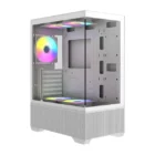 image de Boîtier Gaming Raidmax Infinita i802 Air | RGB Statique | Verre Trempé | ATX | Blanc