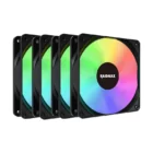 image de Ventilateur de Refroidissement X-AIR 120mm | Pack X4 | Noir