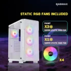 image de Boîtier Gaming Raidmax Vector Series V212 Blanc