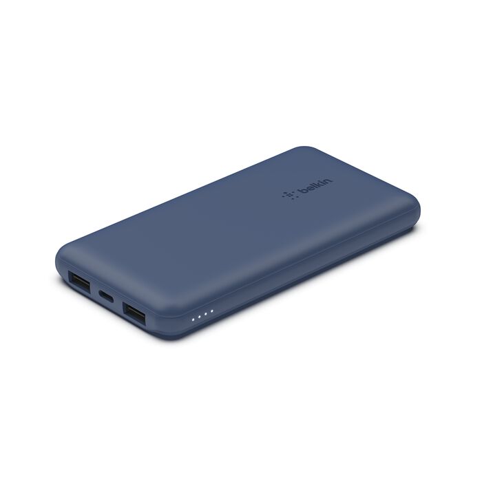 image de Power Bank Belkin Boost Charge / 10.000 mAh / 15 W avec Câble Usb A vers Usb C Bleu