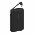 image de Chargeur portable Belkin BoostCharge 10 000 mAh - 20 W avec câble intégré