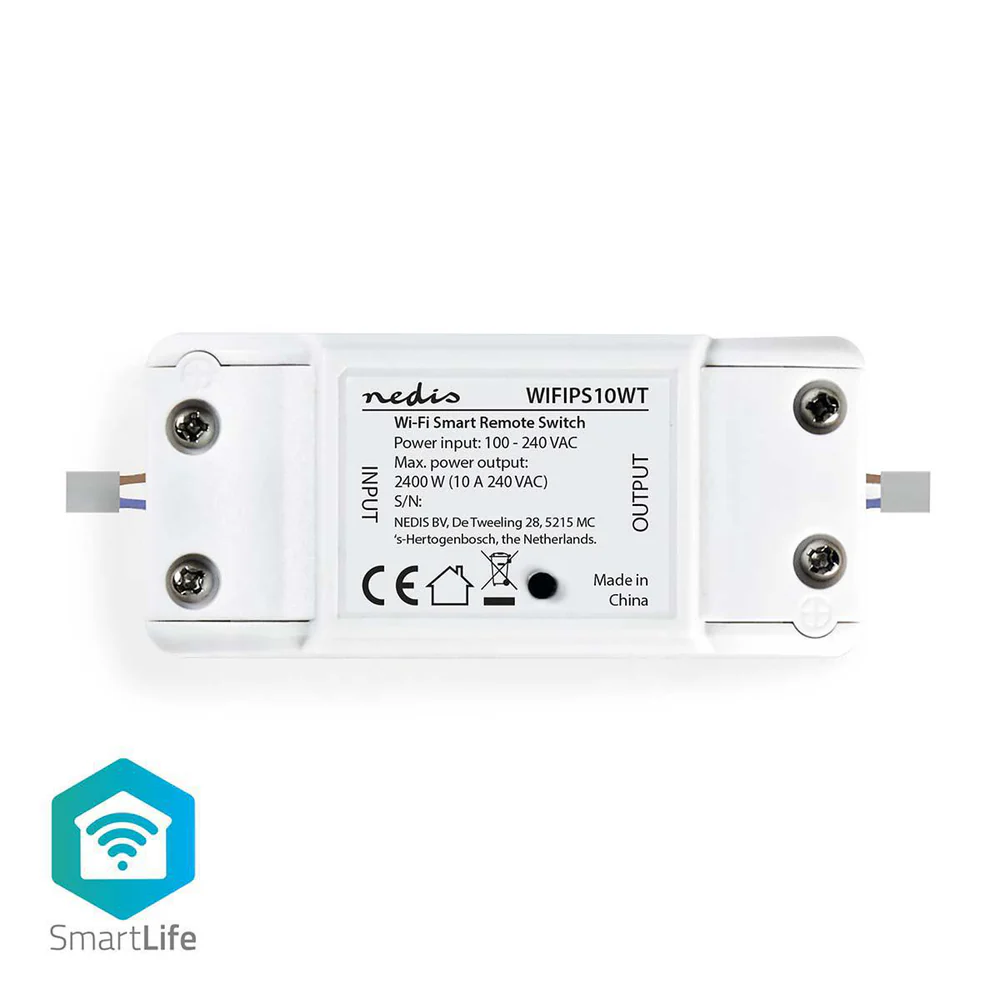 image de Module intégré Nedis SmartLife Interrupteur - Wi-Fi - 2400W