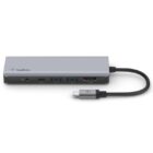 image de Adaptateur BELKIN Multiport USB C 7 en 1 Silver (AVC009BTSGY)