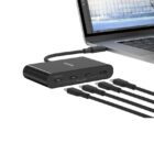 image de Adaptateur BELKIN USB-C vers 4 ports USB-C - Noir