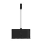 image de Adaptateur et Station D’accueil Multimédia BELKIN USB-C - Noir