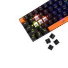 image de Clavier Gamer Filaire BARACUDA BGK-03121 Dolphin Blue Switch – Noir
