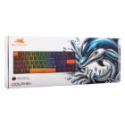 image de Clavier Gamer Filaire BARACUDA BGK-03121 Dolphin Blue Switch – Noir