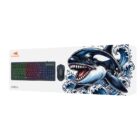image de Ensemble Clavier + Souris Gamer Filaire BARACUDA ORCA - Noir