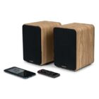 image de Ensemble de 2 Enceintes Sans fil THOMSON WS602DUO - Bois