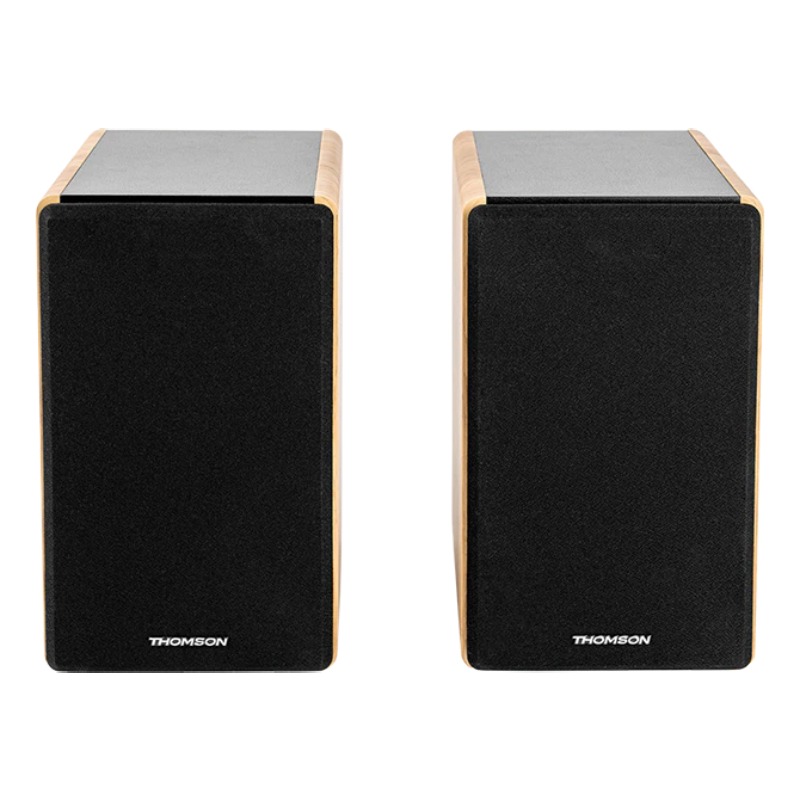 image de Ensemble de 2 Enceintes Sans fil THOMSON WS 902 DUO - Bois