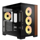 image de Boîtier Gaming Raidmax Infinita i610 Wood Noir