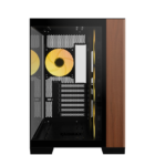 image de Boîtier Gaming Raidmax Infinita i610 Wood Noir