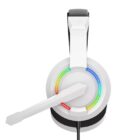 image de Micro Casque Gamer Filaire BARACUDA HYDRA – Blanc