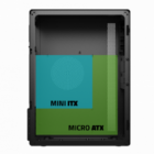 image de Boitier PC Advance Optima Series -Noir -8301B0 MATX/ITX/USB3.0