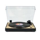 image de Platine Vinyle Design THOMSON TT300 - Noir & Bois
