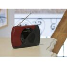 image de Radio FM Portable THOMSON RT353 - Rouge & Noir