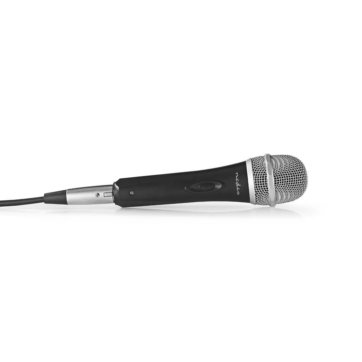image de Microphone Filaire Cardioïde Nedis MPWD50CBK / Avec étui de voyage