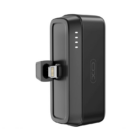 image de Powerbank mini XO PR244 20W 5000 mAh avec connecteur Lightning noir