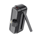 image de Powerbank mini XO PR244 20W 5000 mAh avec connecteur Lightning noir