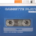 image de Rewind+ Baladeur cassette sur batterie rechargeable Bluetooth - BTTAPEBL EPOK