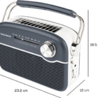 image de Radio solaire Thomson RTS450 rechargeable avec enceinte Bluetooth