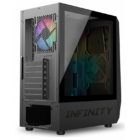 image de Boîtier Gamer Moyen tour Spirit OF Gamer INFINITY DARK ATX / Noir