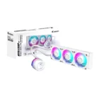 image de Water Cooler Aorus Waterforce X II 360I | LCD Display | 360mm | White| ARGB