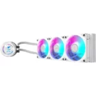 image de Water Cooler Aorus Waterforce X II 360I | LCD Display | 360mm | White| ARGB