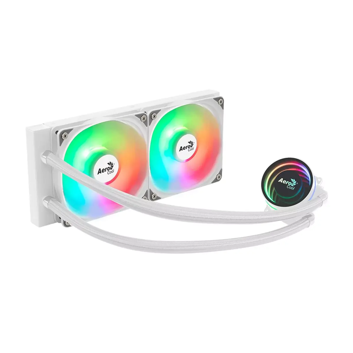 image de Ventilateur Aerocool Oasis L240 | 240mm | Blanc | ARGB
