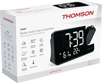 image de Radio-Réveil avec projection CP100T THOMSON