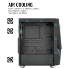 image de Boitier Gaming Aero Cool Zauron FRGB-G-BK-V2
