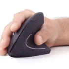 image de Souris sans fil GEMBIRD MUSW-ERGO-01 ergonomique - Noir