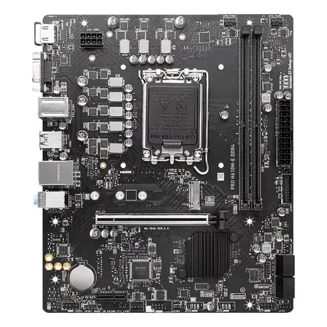 image de Carte Mère Msi Pro H610M-E DDR4