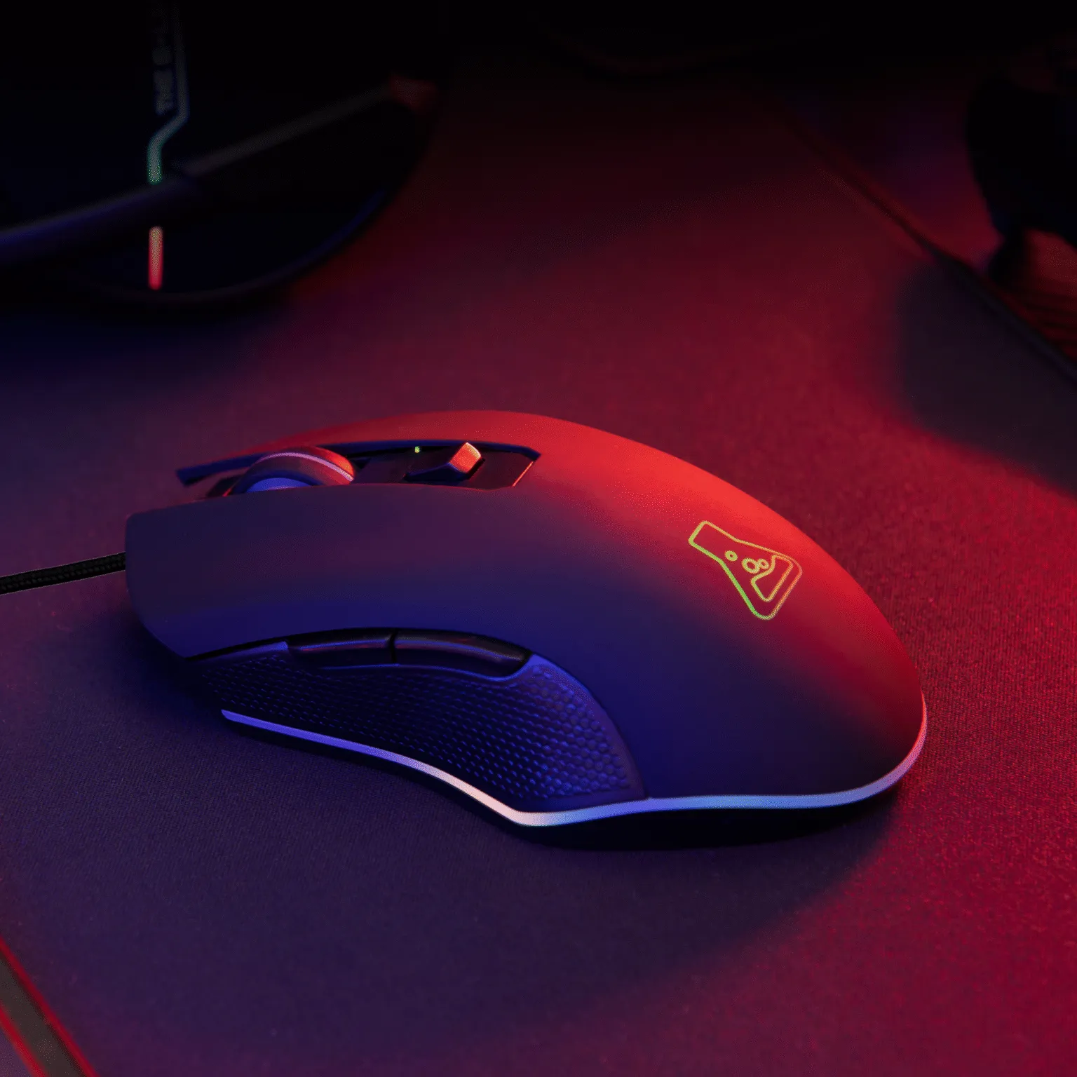 image de Pack clavier souris gamer Combo Hydrogen Noir
