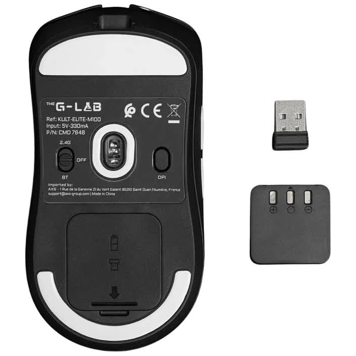 image de Souris Gaming Sans Fil G-Lab Kult Elite M100