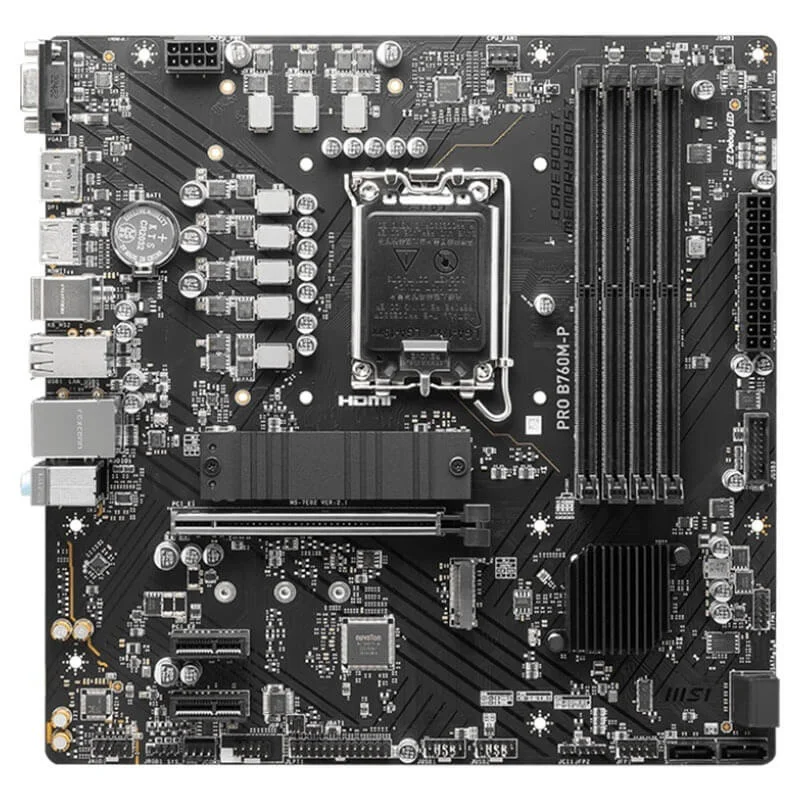 image de Carte Mère MSI PRO B760M-P DDR5 (911-7E02-030)